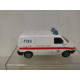 VOLKSWAGEN T4 TRANSPORTER VAL DI FASSA CROCE ROSSA 118 1:43 HONGWELL NO BOX