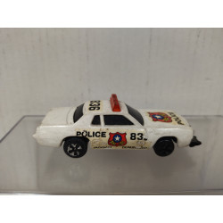 DODGE POLICE 836 CAR JACKSON apx 1:64 GLOBETOYS VINTAGE MADE SPAIN NO BOX