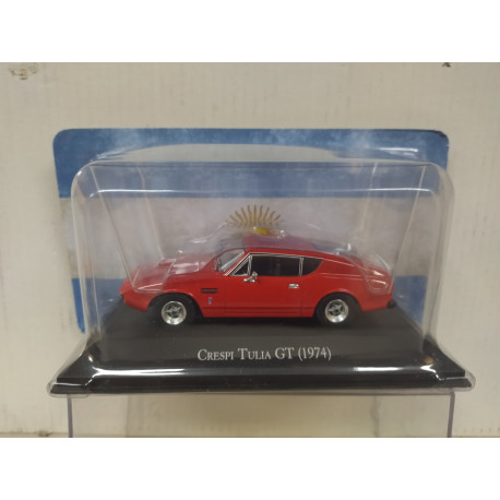CRESPI TULIA GT 1974 RED ARGENTINA 1:43 SALVAT IXO