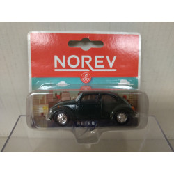 VOLKSWAGEN 1300 BEETLE GREEN BLISTER apx 1:64 NOREV 3 INCHES (7,5cm)