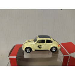 VOLKSWAGEN 1300 BEETLE 53 BOX RED apx 1:64 NOREV 3 INCHES (7,5cm)