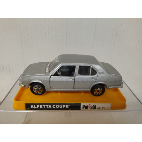 ALFA ROMEO ALFETTA COUPE SILVER 1:43 POLISTIL AE63