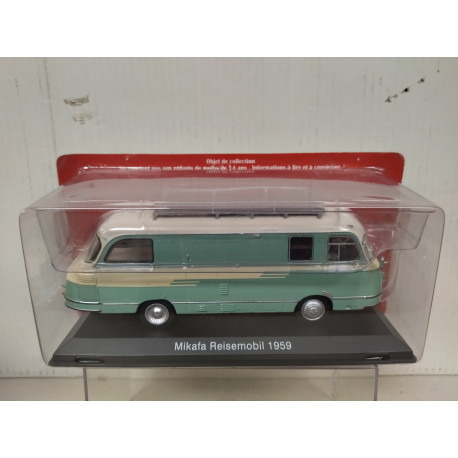 MIKASA REISEMOBIL 1959 CAMPER/AUTOCARAVANA 1:43 HACHETTE IXO