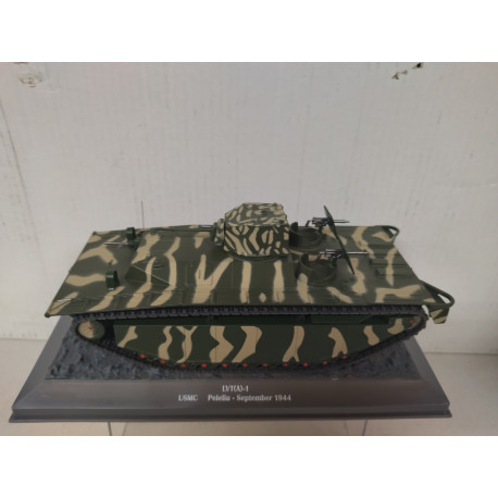 Char 1/43 Altaya - LVT(A)-1 USMC Peleliu Septembre 1944 - échelle 1:43, Neuf