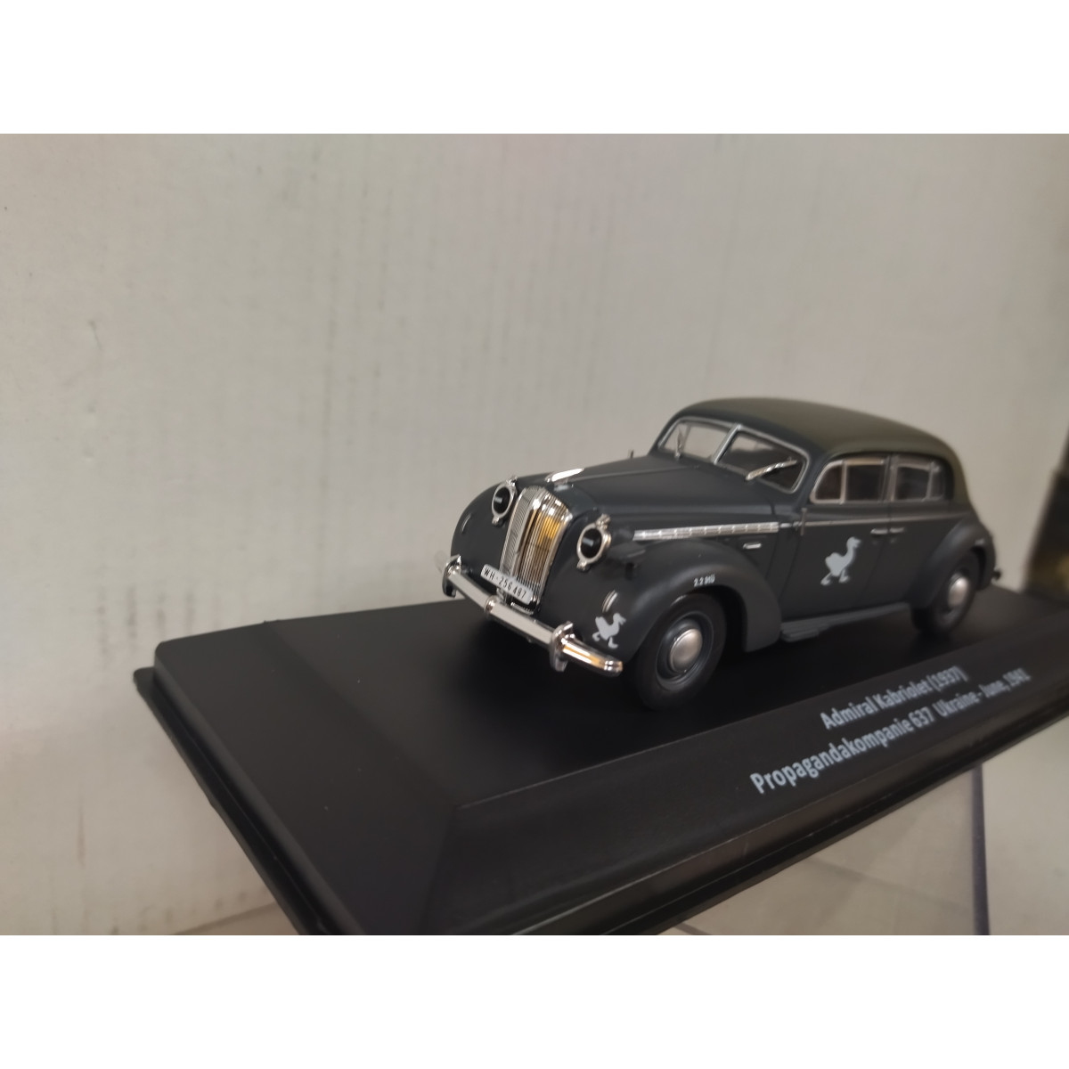OPEL ADMIRAL CABRIOLET 1937 PROPAGANDA UKRAINE 1941 WW 2 1:43