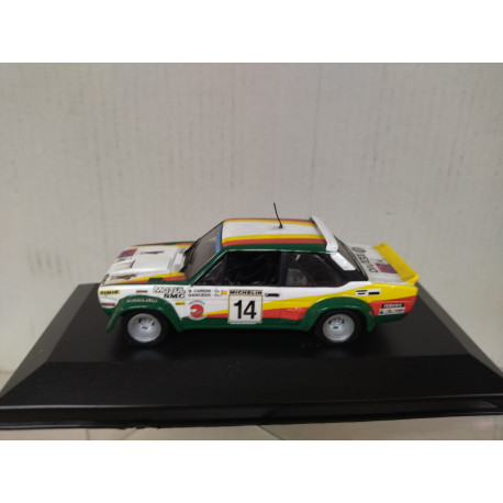 SEAT 131 ABARTH 1981 RALLY PRINCIPE ASTURIAS CARDIN 1:43 ALTAYA IXO CAJA NO ORIGINAL