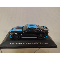 FORD MUSTANG 2018 WARRIOR EDITION AMERICAN CARS 1:43 ALTAYA IXO