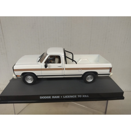 DODGE RAM LICENCE TO KILL 007 JAMES BOND 1:64 IXO EAGLEMOSS