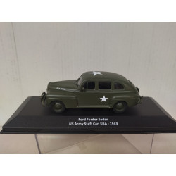 FORD FORDOR 1943 SEDAN US ARMY STAFF CAR WW 2 1:43 ALTAYA IXO