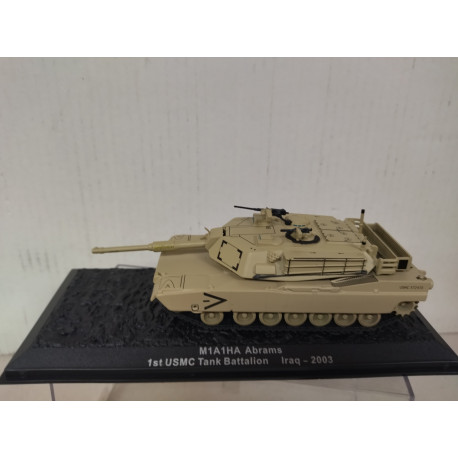 M1 A1HA 2003 TANK ABRAMS 1st US MARINE CORPS TANK BAT IRAQ 1:72 ALTAYA IXO