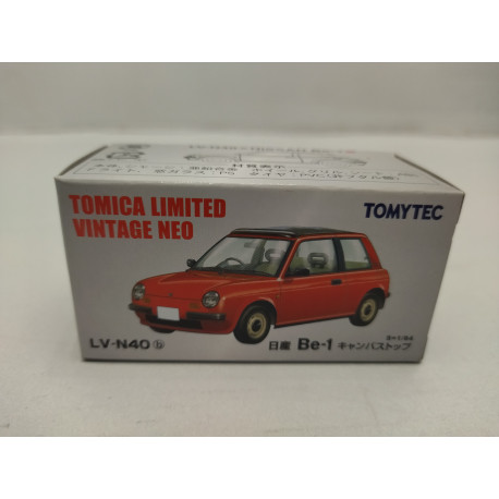 NISSAN Be-1 RED 1:64 TOMICA LIMITED VINTAGE NEO N-40b
