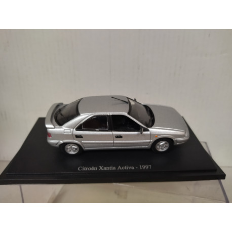 CITROEN XANTIA 1997 ACTIVA LES CITROEN 1:43 UH HACHETTE CAJA NO ORIGINAL