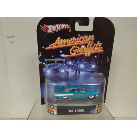 FORD EDSEL 1958 AMERICAN GRAFFITI 1:64 HOT WHEELS PREMIUM