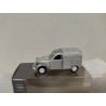 CITROEN 2CV FOURGONNETTE GRIS METAL apx 1:64 NOREV 3 INCHES (7,5cm)
