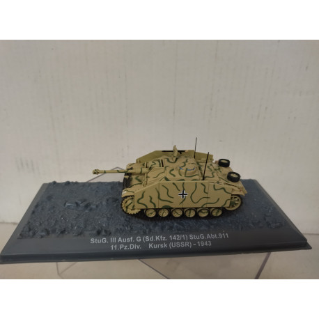 Sd.kfz.142/1 StuG III 1943 Ausf G KURSK GERMANY WW 2 1:72 ALTAYA IXO