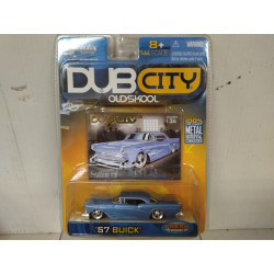 BUICK 1957 BLUE 134 DUB CITY OLDSKOOL 1:64 JADA