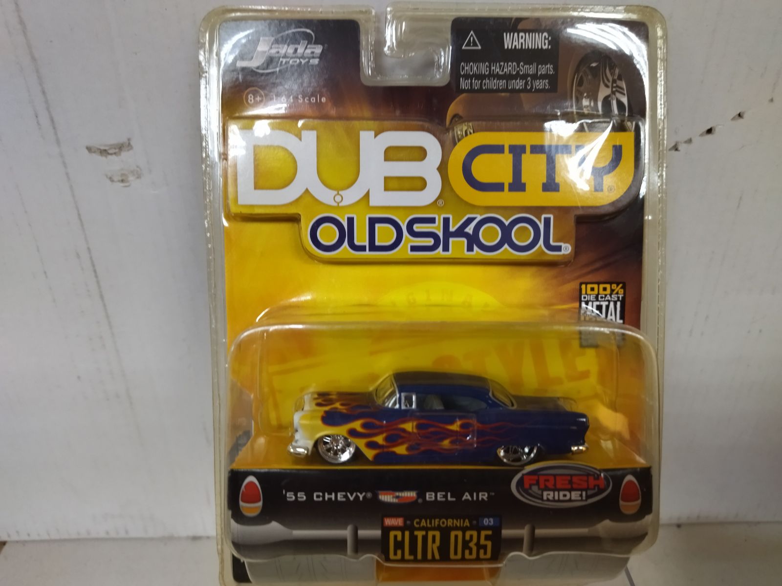 CHEVROLET BEL AIR 1955 COUPE 035 DUB CITY OLDSKOOL 1:64 JADA - BCN