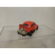 VOLKSWAGEN HOT ROD RED WHIZZWHEELS apx 1:64 CORGI TOYS