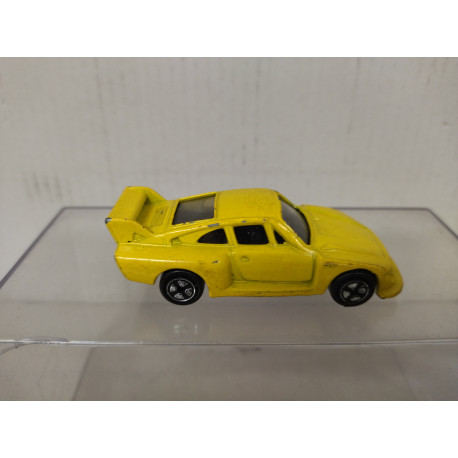 PORSCHE 935 YELLOW WHIZZWHEELS apx 1:64 CORGI TOYS NO BOX