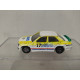 MERCEDES-BENZ W201 190E WHITE/YELLOW apx 1:64 CORGI TOYS NO BOX