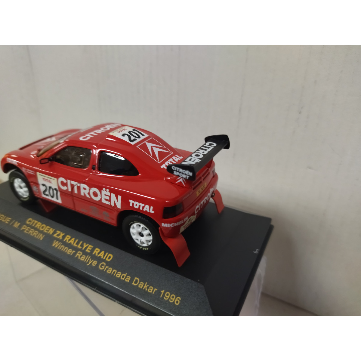 CITROEN ZX 1996 RALLY WINNER RAID GRANADA-DAKAR LARTIGUE 1:43 IXO