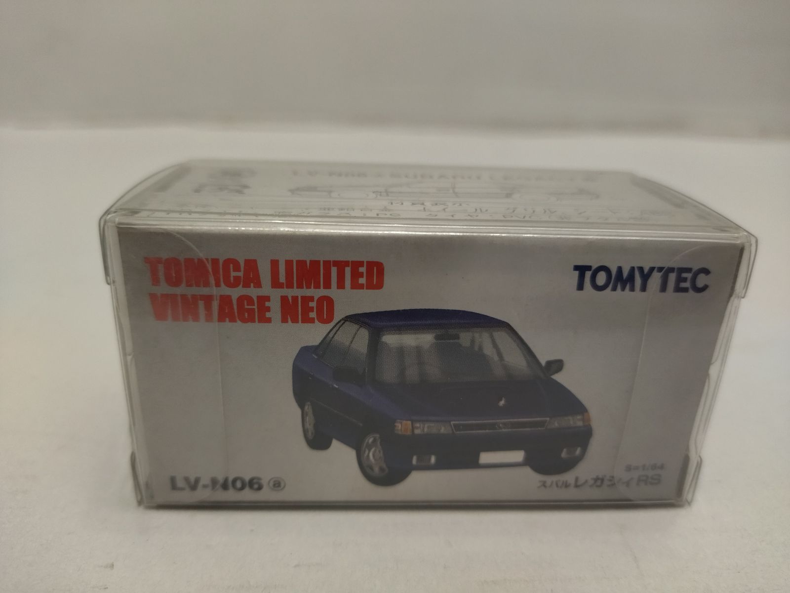 SUBARU LEGACY BLUE 1:64 TOMICA LIMITED VINTAGE NEO N-06a - BCN