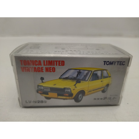 SUZUKI ALTO L TYPE YELLOW 1:64 TOMICA LIMITED VINTAGE NEO N-28b