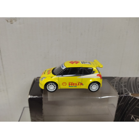 SUZUKI SWIFT WRC SHELL HELIX apx 1:64 NOREV 3 INCHES (7,5cm)