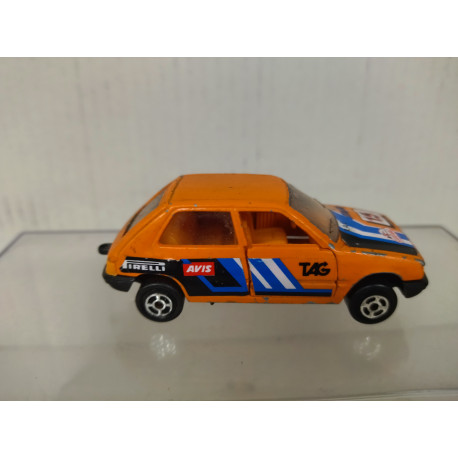 PEUGEOT 205 ORANGE n15 apx 1:64 GUISVAL NO BOX