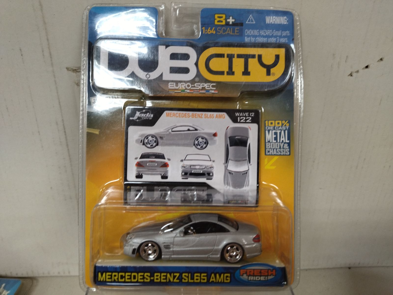 MERCEDES-BENZ SL65 AMG 122 DUB CITY EURO SPEC 1:64 JADA - BCN