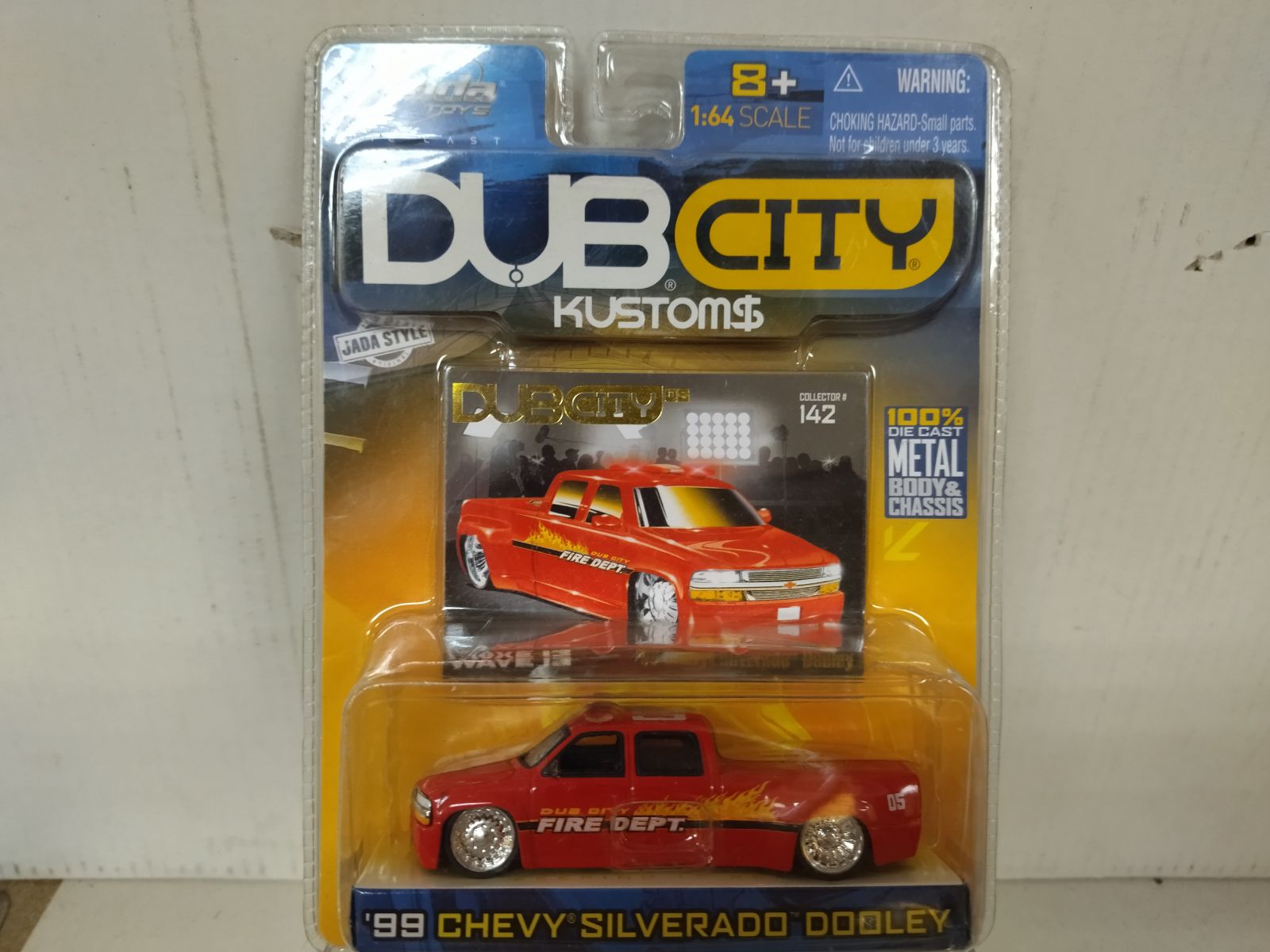 CHEVROLET SILVERADO DOOLEY 1999 142 DUB CITY KUSTOMS 1:64 JADA