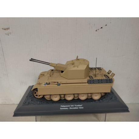 FLAKPANZER 341 COELIAN GERMANY 1944 TANKS WW 2 1:43 ALTAYA IXO