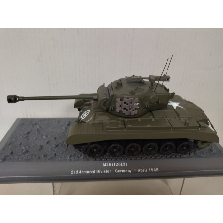 M26 (T26E3) PERSHING 1945 2nd ARM DIV US ARMY TANKS WW 2 1:43 ALTAYA IXO