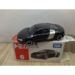 AUDI R8 TOMY TOMICA n6 1/62