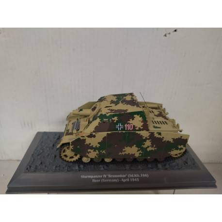 Sd.Kfz.166 STURMPANZER IV BRUMMBAR 1945 HEER TANKS WW 2 1:43 ALTAYA IXO