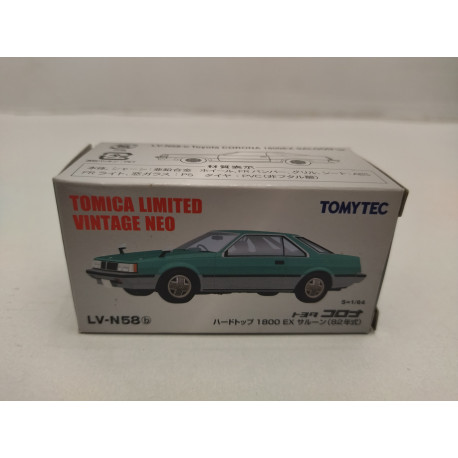 TOYOTA CORONA 1800 EX SALOON 1:64 TOMICA LIMITED VINTAGE NEO N-58b