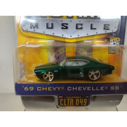 CHEVROLET CHEVELLE 1969 SS 049 BIG TIME MUSCLE 1:64 JADA TOYS