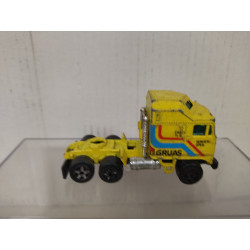 KENWORTH K100 CONVENTIONAL YELLOW CAMION/TRUCK 1:87/apx1:64 GUISVAL NO BOX