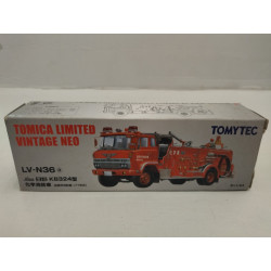 HINO KB324 CHEMICAL FIRE ENGINE CAMION/TRUCK 1:64 TOMICA LIMITED VINTAGE NEO N36-a