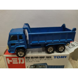 HINO DOLPHIN DUMP TRUCK CAMION/TRUCK 1:102/apx 1:64 TOMICA 52