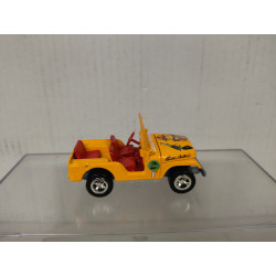 JEEP CJ-5 COLONEL MUSTARD CLUE GAME 1:64 JOHNNY LIGHTNING NO BOX