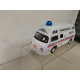 AMBULANCE EMERGENCY SAVE CENTER MEDICAL DIECAST SIZE 13,2x4x6cm