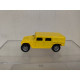 HUMMER HUMVEE YELLOW apx 1:64 MAISTO NO BOX
