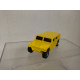 HUMMER HUMVEE YELLOW apx 1:64 MAISTO NO BOX
