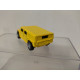 HUMMER HUMVEE YELLOW apx 1:64 MAISTO NO BOX