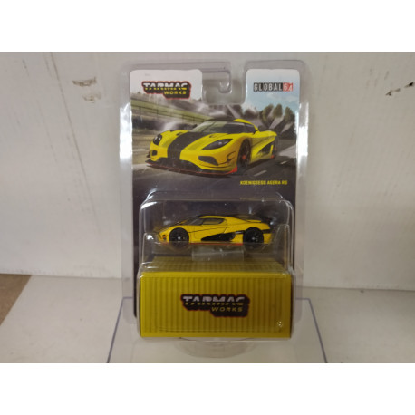 KOENIGSEGG AGERA RS YELLOW 1:64 TARMAC