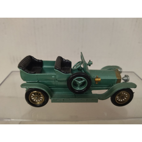 ROLLS ROYCE SILVER GHOST 1907 GREEN 1:55 MATCHBOX YESTERYEAR Y-15 NO BOX