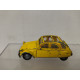 CITROEN 2CV YELLOW 1:55/apx 1:64 SIKU 1032 USADO NO BOX