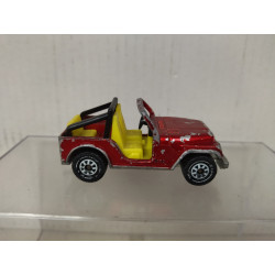 JEEP CJ-5 RED 1:55/apx 1:64 SIKU 1053 NO BOX/DEFECT