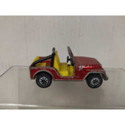 JEEP CJ-5 RED 1:55/apx 1:64 SIKU 1053 NO BOX